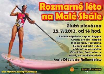 Žlutá plovárna pořádá den ve stylu Rozmarného léta