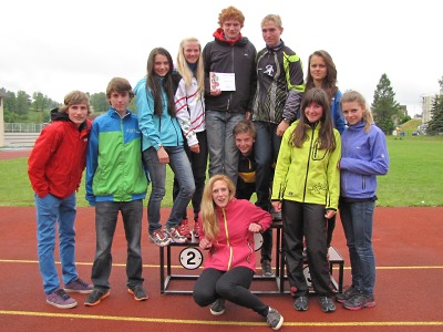 Žáci z Jilemnice vyhráli krajské kolo atletického čtyřboje
