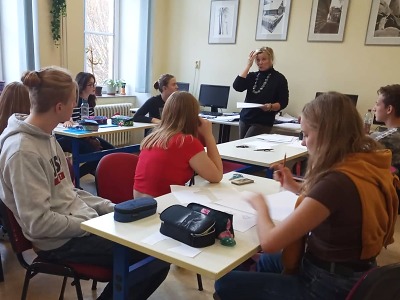 Osmáci ze Žižkovky se zúčastnili dílen tvůrčího psaní