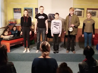Dramaťáci ze Žižkovky vystoupili na krajském setkání knihovníků