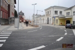 Upraveno bylo i okolí vlastního terminálu a ulice před nádražím ČD.