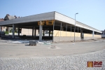 Průběh výstavby terminálu v srpnu 2011