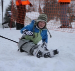 Otevírání zimní sezony ve skiareálu v Benecku