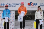 Hančův memoriál - MČR v běhu na lyžích na dlouhých tratích. Medailistky kategorie juniorek