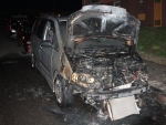 FOTO: Automobil zachvátily plameny