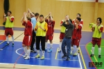 Play off druhé futsalové ligy FC Dalmach Turnov - Olympik Mělník. Závěrečné poděkování