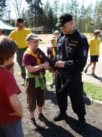 Základní kolo závodu vlčat a světlušek v Semilech