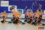 Nominační závody v aerobiku ve Sportovním centru v Semilech. Družstvo juniorek FSA Jany Boučkové