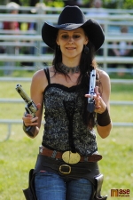 Westernový den v Semilech 2012. Colt show Romanita - Romana Konečná