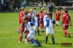 Turnaj Semily cup mladších přípravek. Utkání o páté místo Rovensko - Mírová (červené dresy)