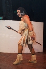 Vystoupení travesti skupiny Screamers v Bozkově