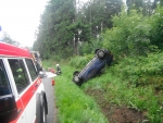 Nehoda u obce Škodějov