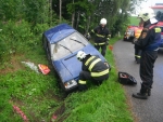 Nehoda u obce Škodějov