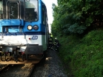Nehoda se smrtelnými následky v Turnově, vlak přejel ženu v kolejišt