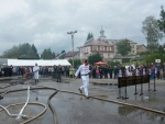 Soutěž parních hasičských stříkaček v rámci oslav 140. výročí založení sboru v Roztokách u Jilemnice