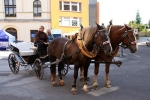 Evropský den bez aut v Jilemnici, pro zájemce byl připraven i kočár na projížďku
