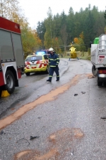 Tragická nehoda na silnici ze Studence na Dolní Brannou