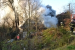 Požár roubenky v Bozkově ve středu 31. října 2012