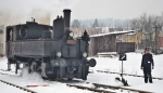 FOTO: Mikulášský parní vlak brázdil o víkendu tratě na Jilemnicku