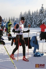 Velká cena Jilemnice v běhu na lyžích - 17. ročník FIS Slavic cup. Lukáš Bauer na startu