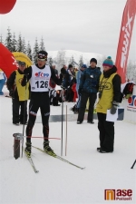 Velká cena Jilemnice v běhu na lyžích - 17. ročník FIS Slavic cup. Petr Novák na startu