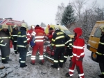 Třem mužům překazila Vánoce těžká nehoda v Čisté u Horek