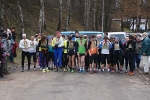 Silvestrovský běh sídlištěm v Turnově 2012, start hlavního závodu
