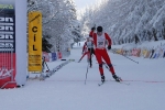 Závod volnou technikou na 25 km v rámci Jilemnické padesátky 2013, ve finiši vítězí Ladislav Rygl
