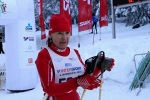 Závod volnou technikou na 25 km v rámci Jilemnické padesátky 2013, legendární lyžařka Blanka Paulů