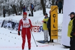 Nedělní závody v rámci Jilemnické padesátky 2013, vítězka na 25 km klasicky Jitka Pešinová