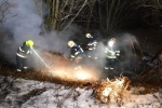 V noci na pátek v kraji hořely tři objekty, největší škoda je v Harrachově