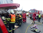 FOTO: Tragická nehoda zastavila dopravu z Turnova na Liberec