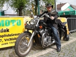 10. motorkářské požehnání ve Vrchlabí, starosta Vrchlabí Jan Sobotka