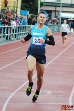 Fotomomentky ze 14. ročníku Memoriálu Ludvíka Daňka, Pavel Maslák po doběhu závodu na 300 metrů