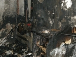 Požár v prodejně nábytku v Semilech, leden 2010