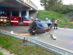 Havárie na silnici R35 mezi Rádlem a Jeřmanicemi