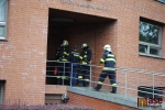 Prověřovací cvičení semilských hasičů v budově Státního okresního archívu v Semilech