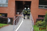 Prověřovací cvičení semilských hasičů v budově Státního okresního archívu v Semilech