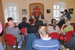Hejtman Libereckého kraje Martin Půta na návštěvě v Jilemnici - setkání s občany