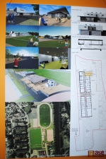 Návrhy provozní budovy městského stadionu v Semilech
