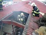 Požár ve firemní hale v Kundraticích