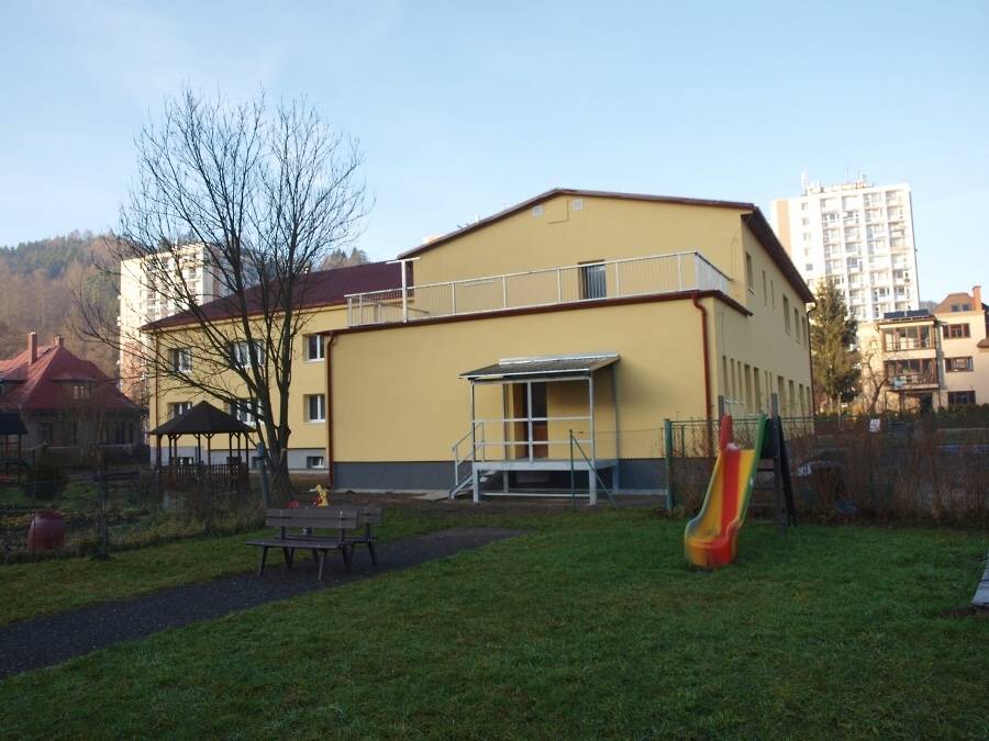 Výstavba v roce 2013 v Železném Brodě - MŠ Slunečná