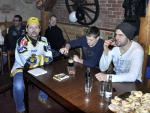 Setkání fanoušků s hráči HC Verva Litvínov. 