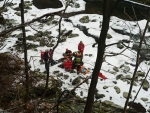 Záchrana osmiletého chlapce, který spadl na Riegrově stezce