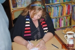 Autogramiáda Haliny Pawlowské v knihkupectví Hobit v Semilech