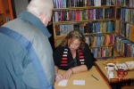 Autogramiáda Haliny Pawlowské v knihkupectví Hobit v Semilech