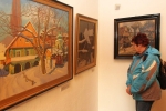 Zahájení výstavy Vrchlabská zákoutí v historickém domku na náměstí Míru ve Vrchlabí