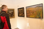 Zahájení výstavy Vrchlabská zákoutí v historickém domku na náměstí Míru ve Vrchlabí