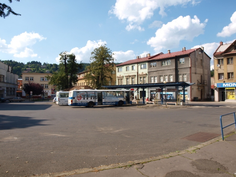 Současný stav autobusového nádraží v Železném Brodě<br />Autor: Archív města Železný Brod