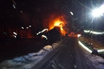 Požár rodinného domu v Levínské Olešnici